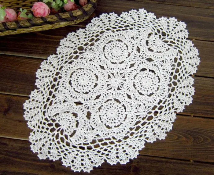 Set de table blanc