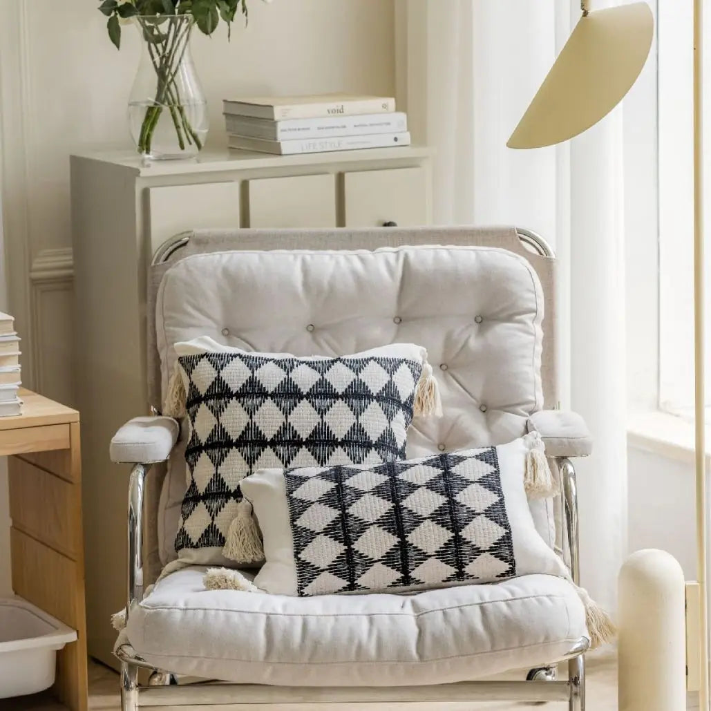 Housse de coussin canapé