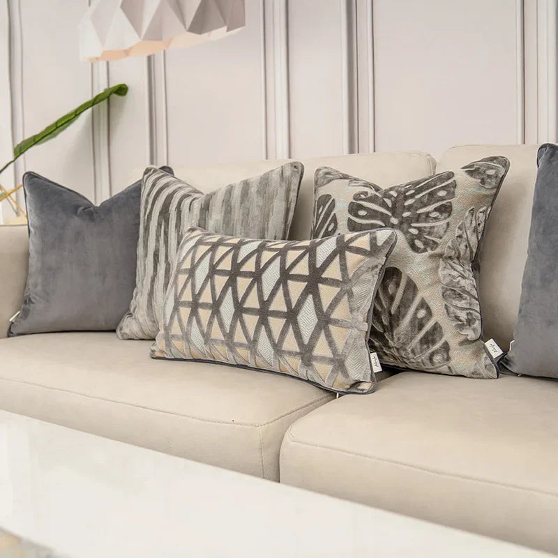 Housse de coussin velours
