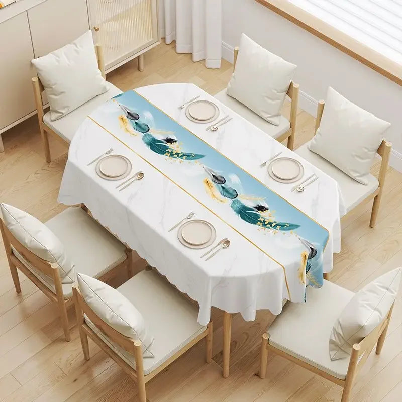 Nappe pour table ovale