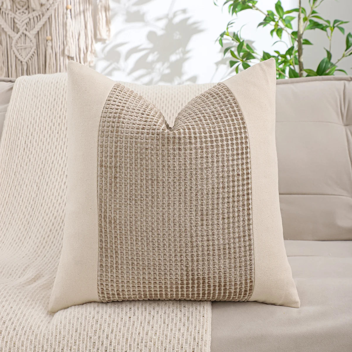 Housse de coussin satin