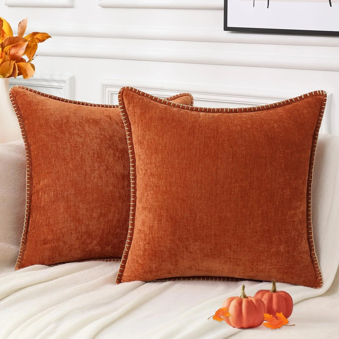 Housse de coussin 60x60 pour canapé