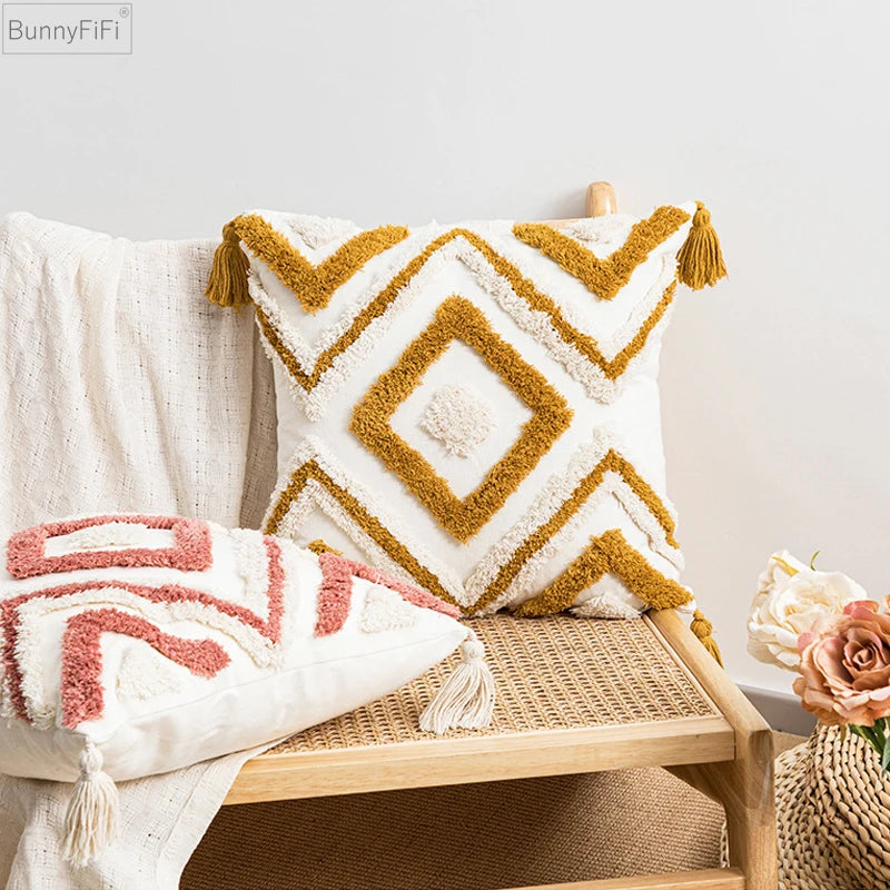Housse de coussin boheme