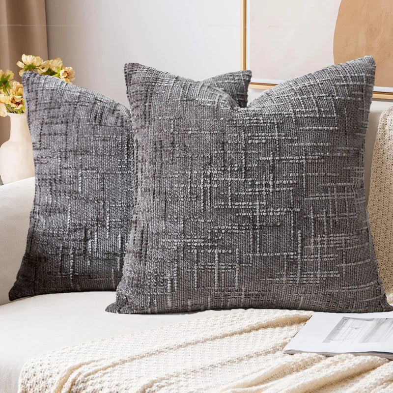 Housse de coussin terracotta