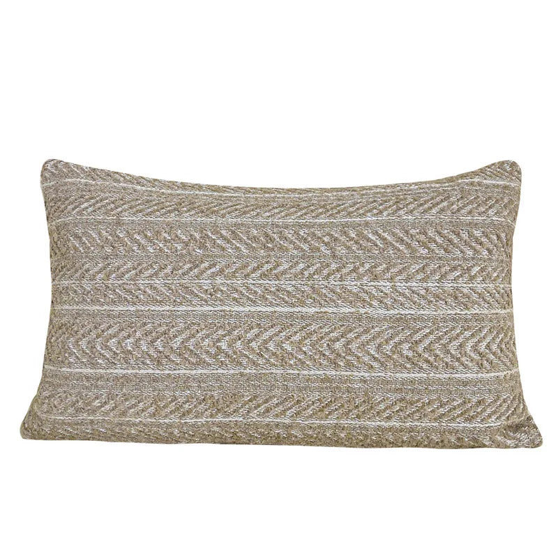 Housse de coussin gris