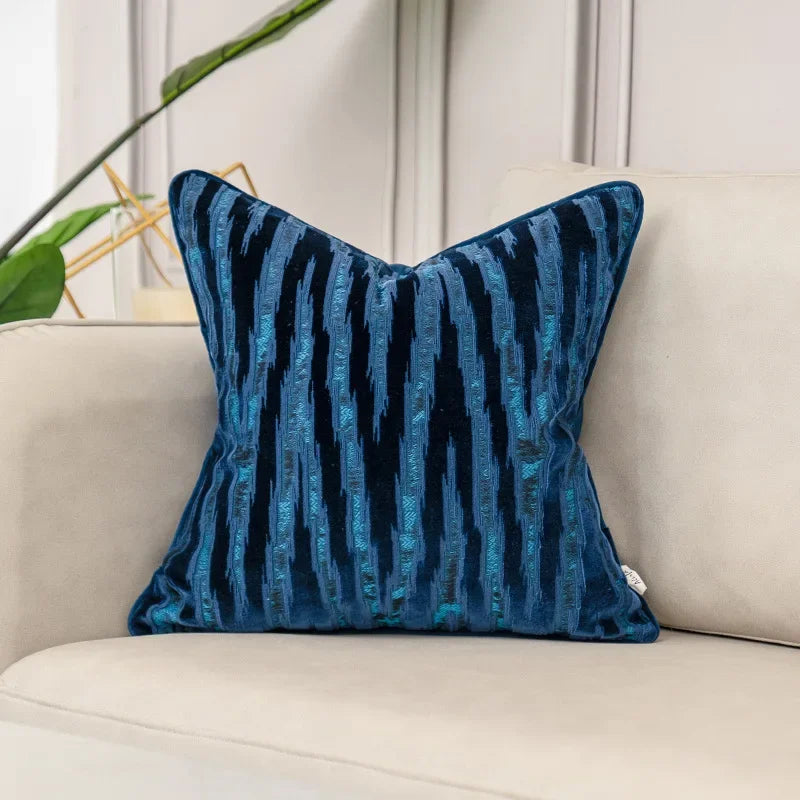 Housse de coussin velours