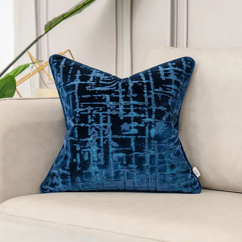 Housse de coussin velours