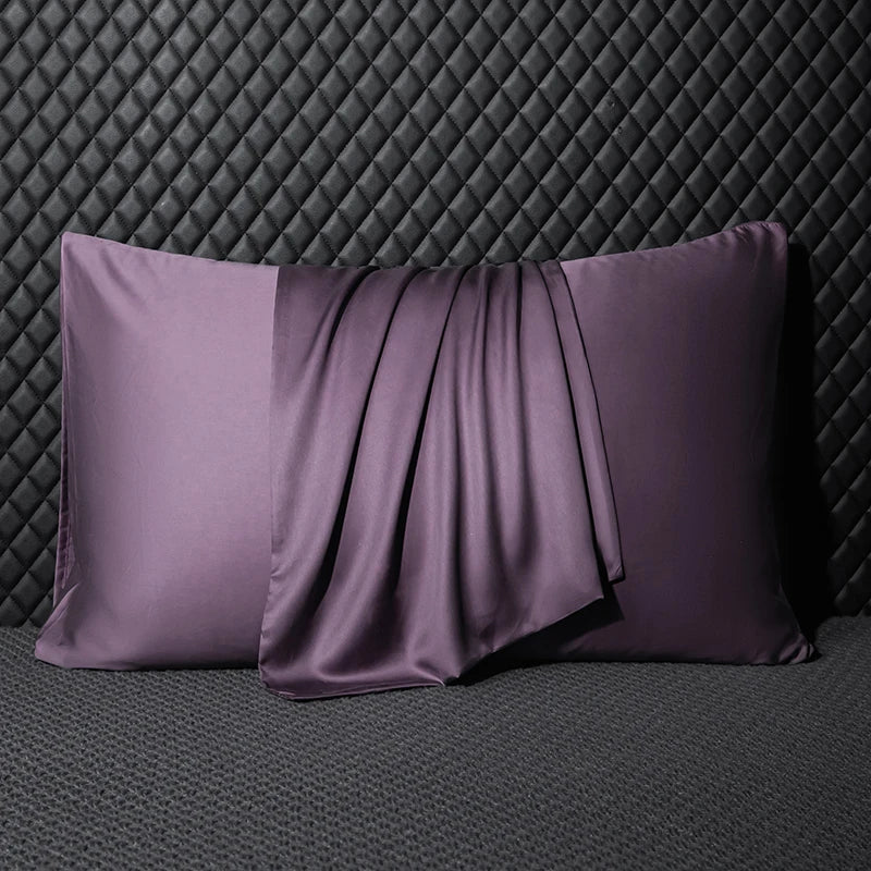 Housse de coussin soie