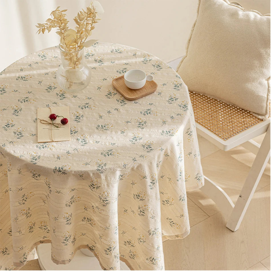 Nappe de table ronde