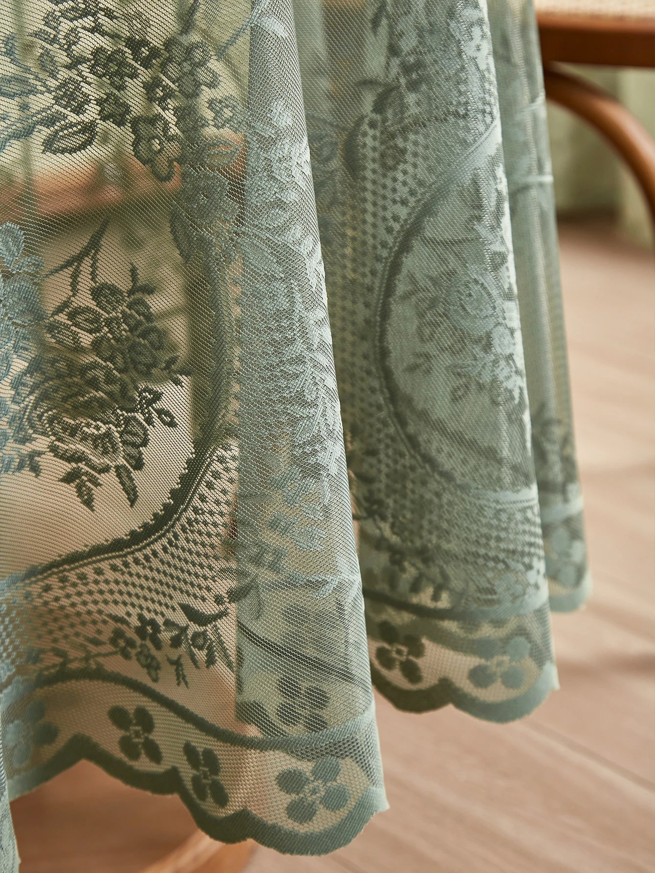 Nappe dentelle ronde