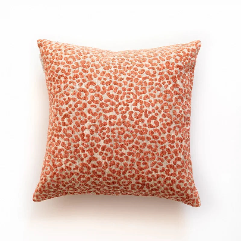 Housse de coussin orange