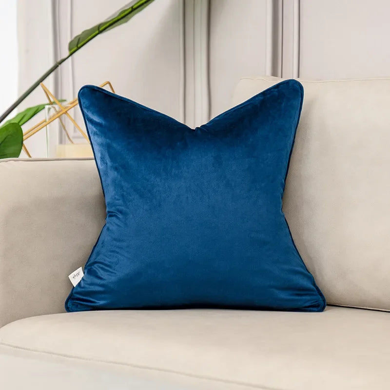 Housse de coussin velours