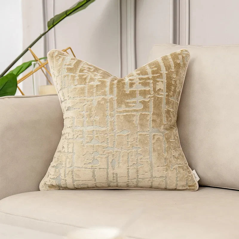 Housse de coussin velours