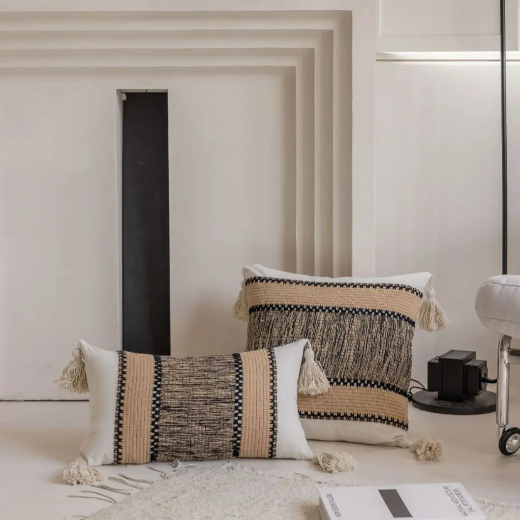Housse de coussin canapé