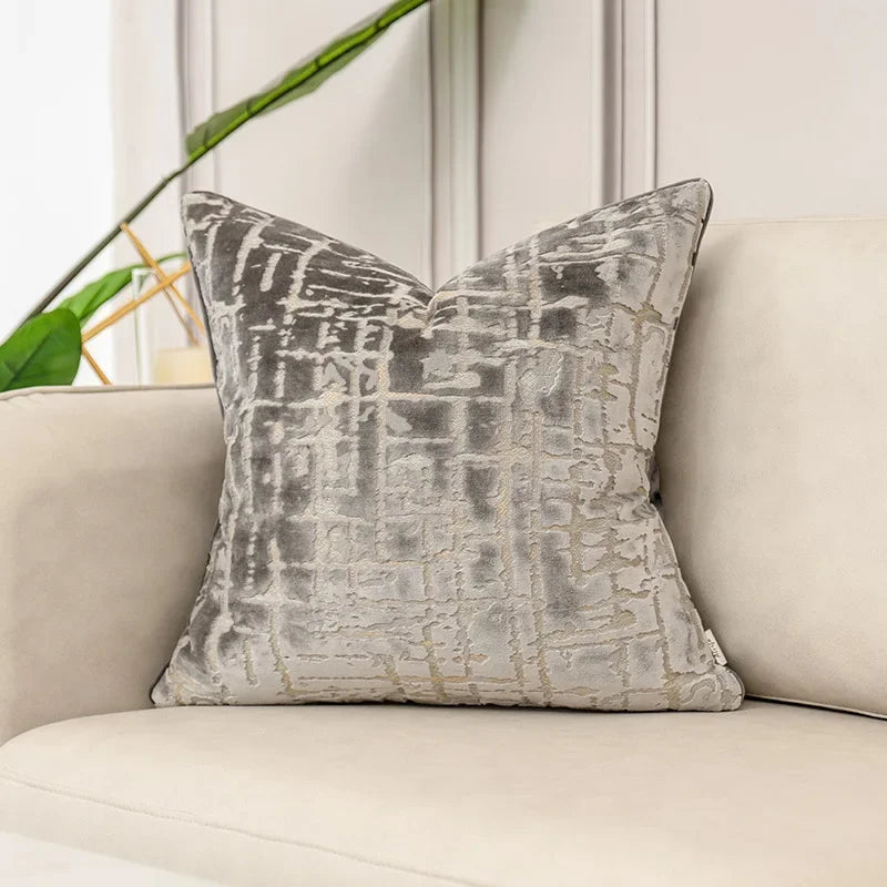 Housse de coussin velours