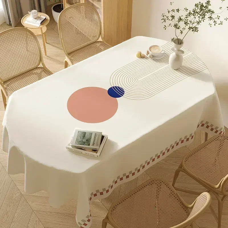 Nappe ovale toile cirée