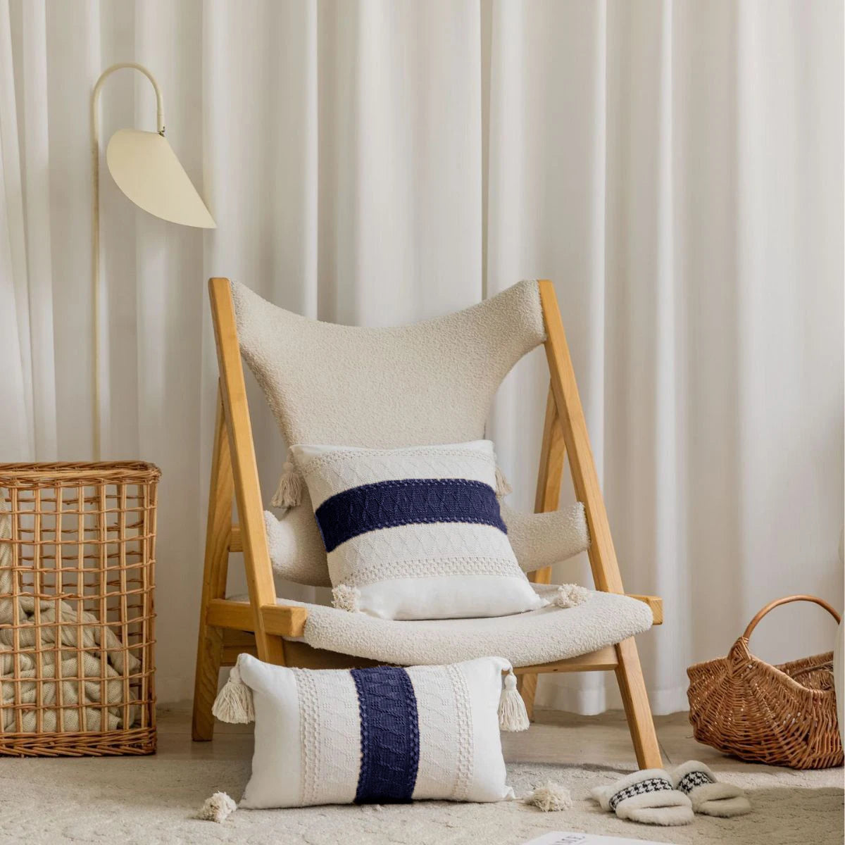 Housse de coussin rectangulaire
