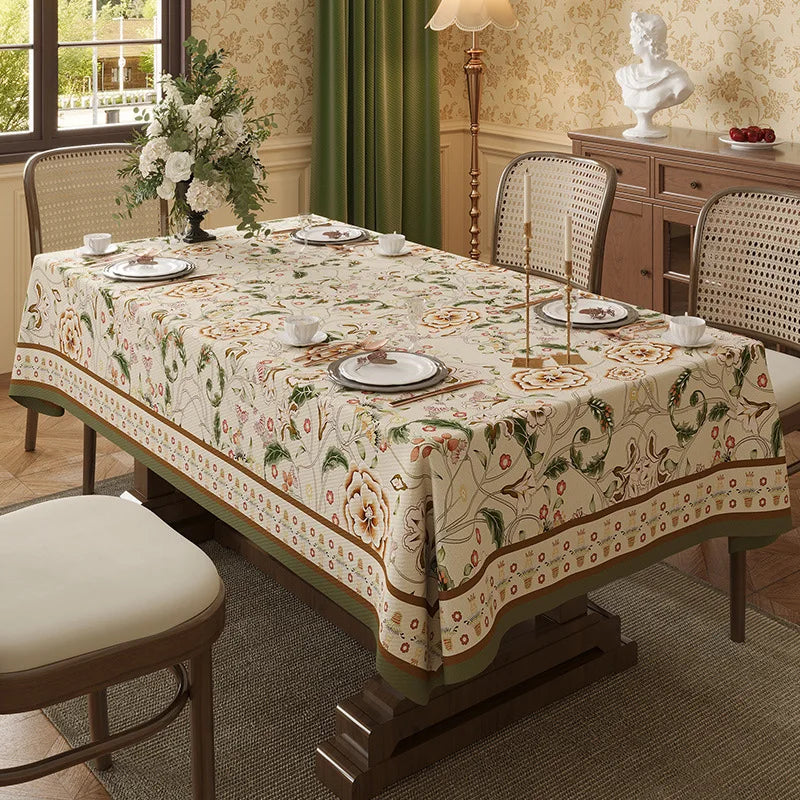 Nappe rectangulaire anti tache