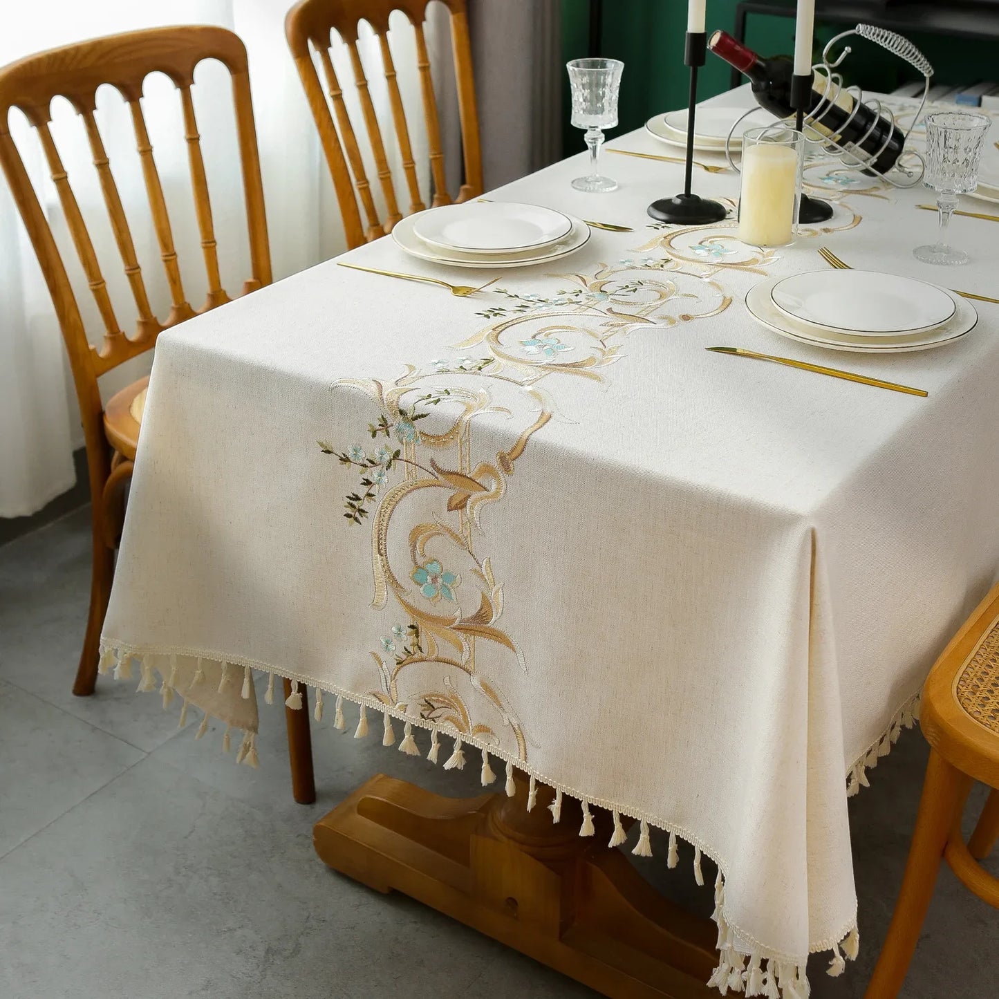 Nappe table rectangulaire