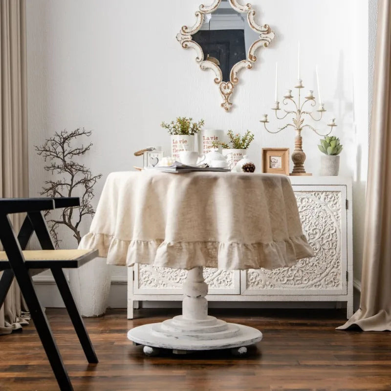 Nappe pour table ronde