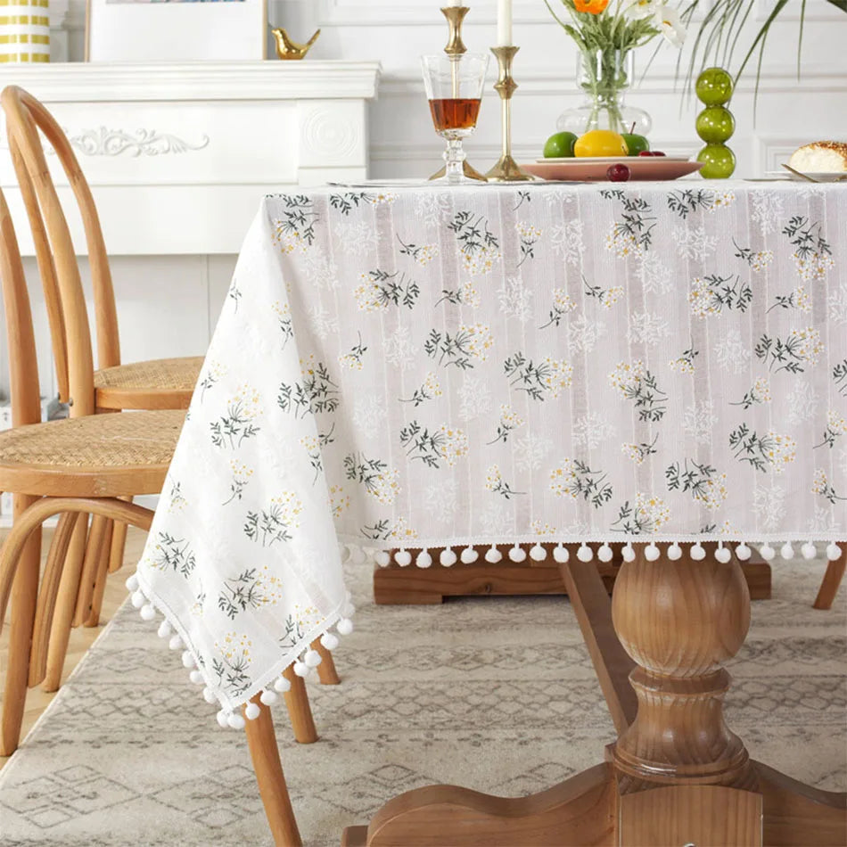 Nappe de table ronde