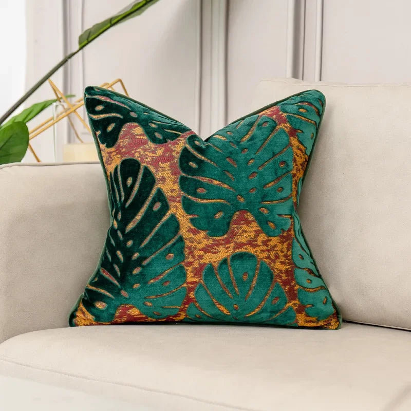 Housse de coussin velours