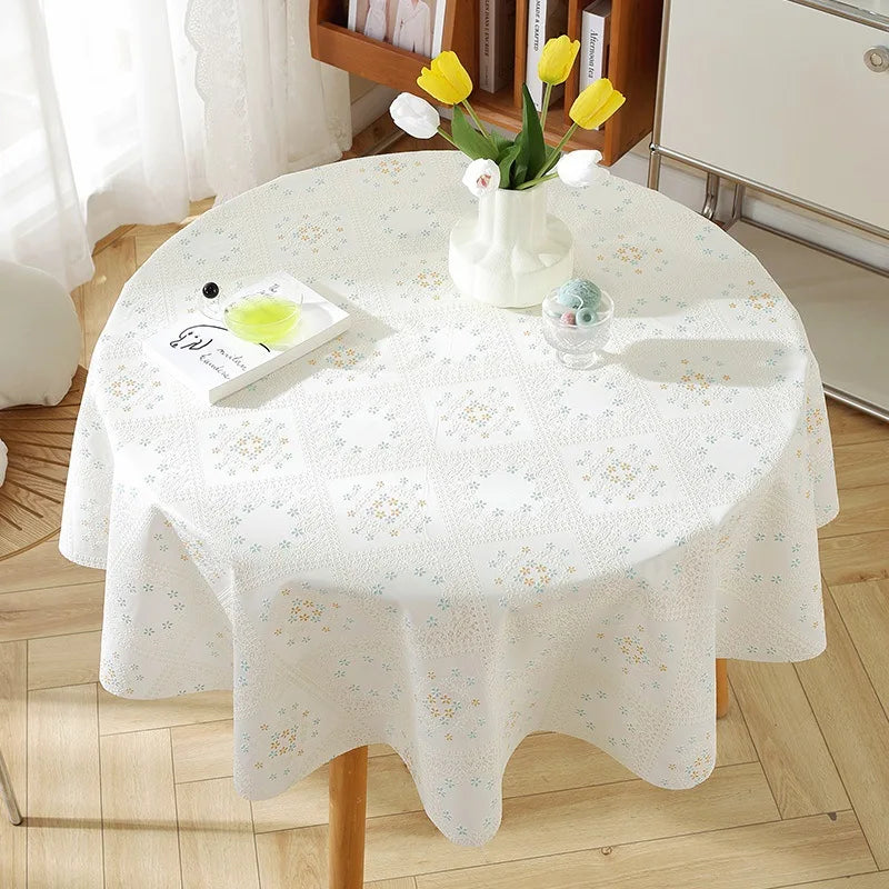 Nappe ovale anti tache 160x200