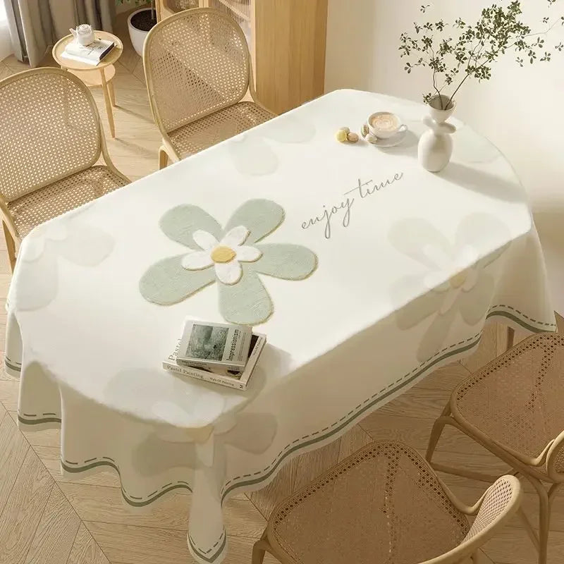 Nappe ovale toile cirée