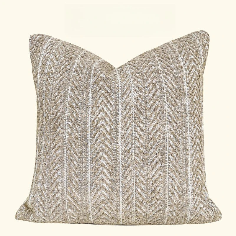 Housse de coussin gris