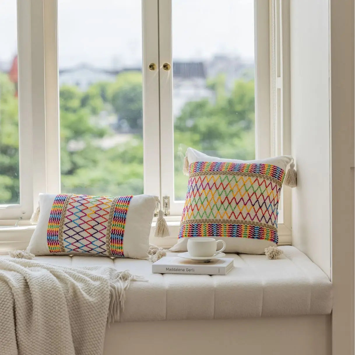 Housse de coussin canapé