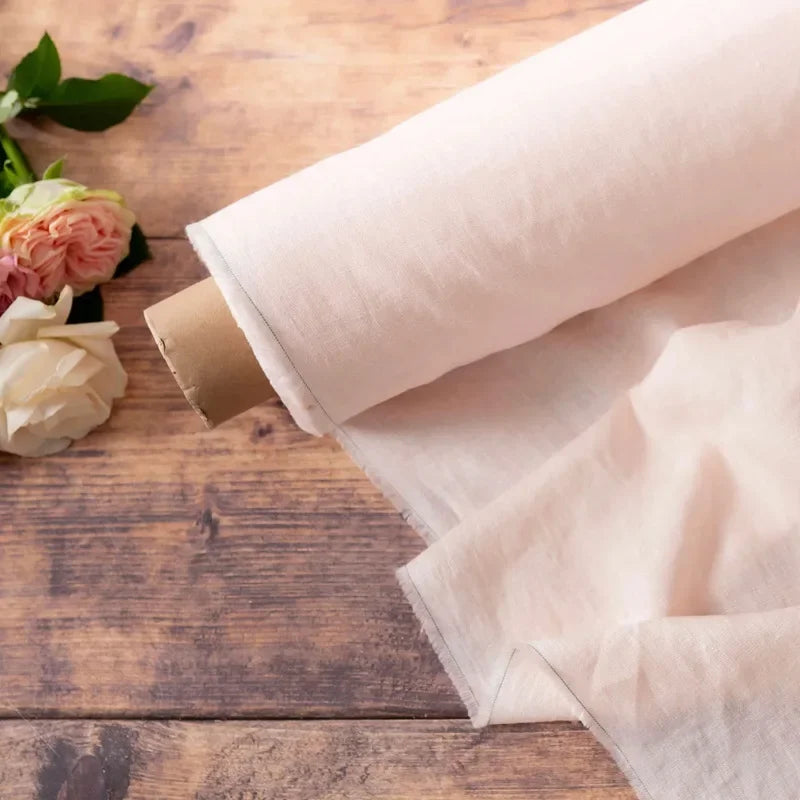 Nappe blanche en lin