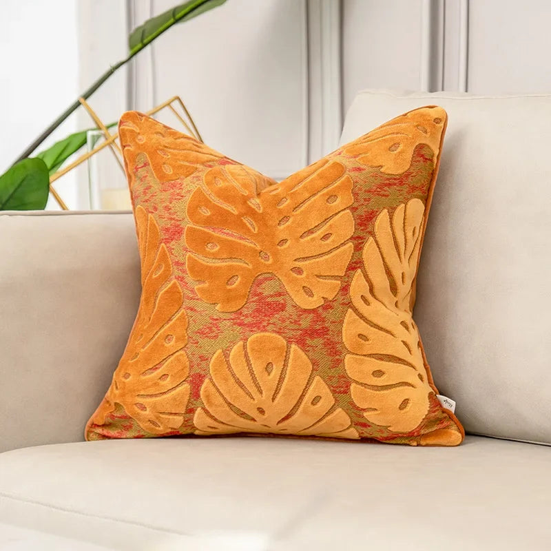 Housse de coussin velours