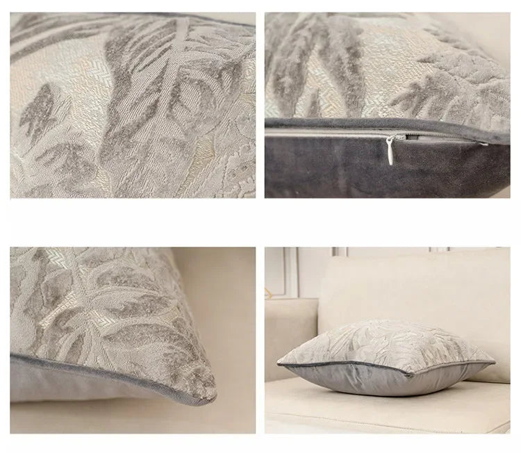 Housse de coussin velours