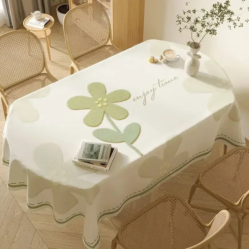 Nappe ovale toile cirée
