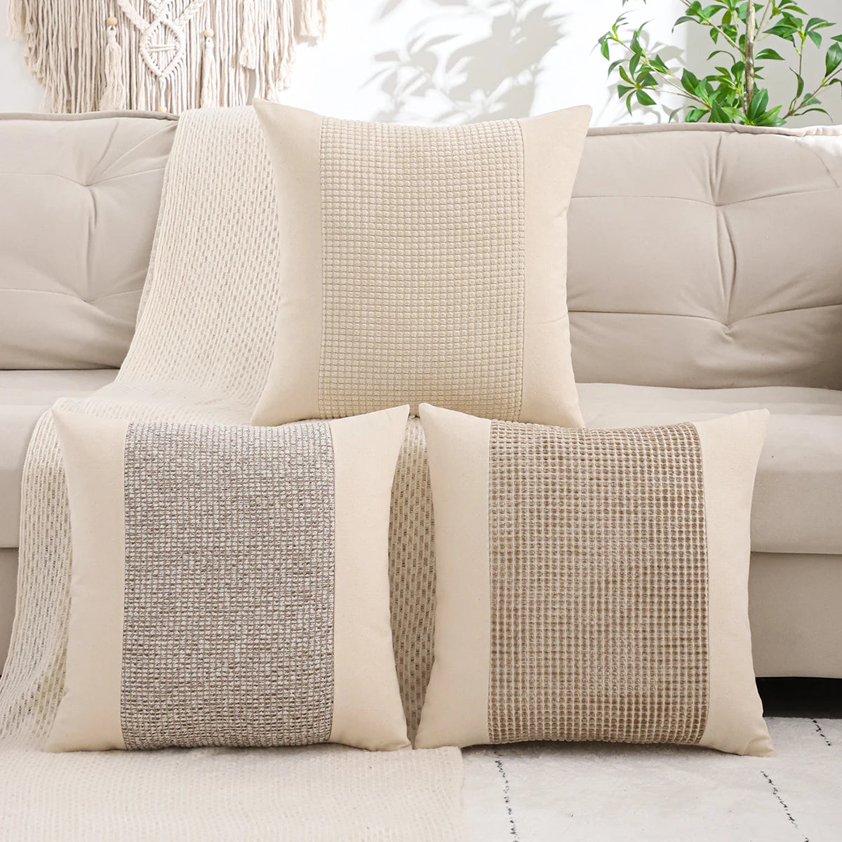 Housse de coussin satin