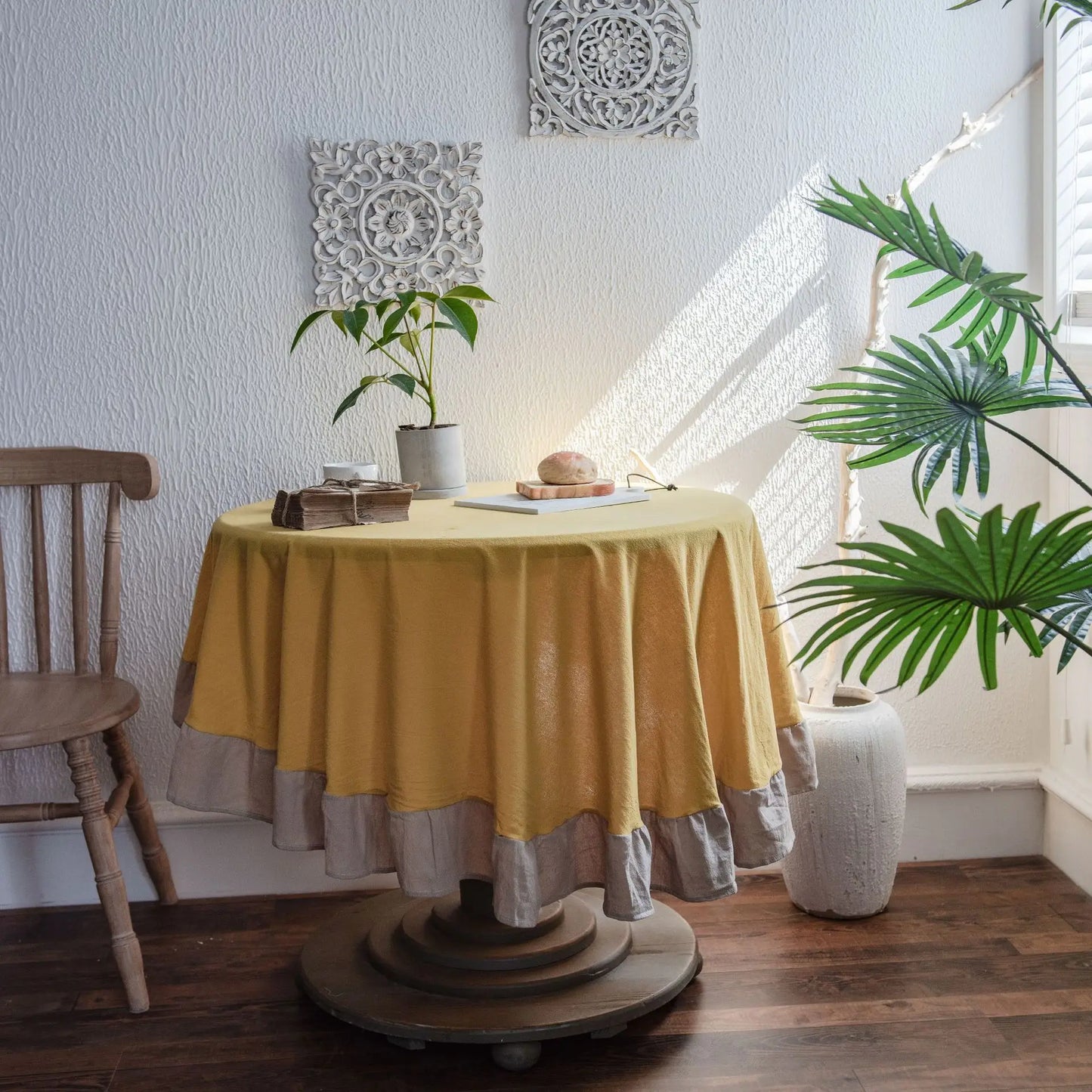 Nappe pour table ronde
