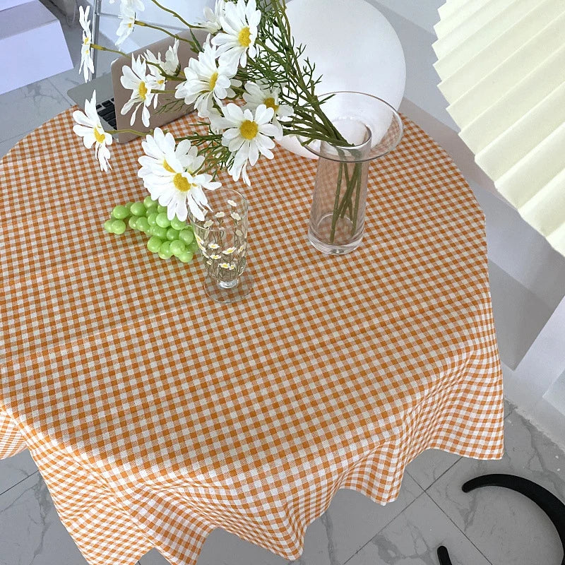 Nappe ronde enduite