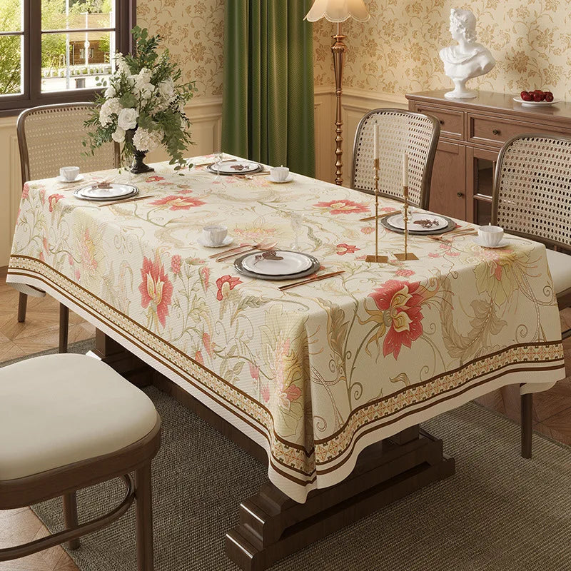 Nappe rectangulaire anti tache