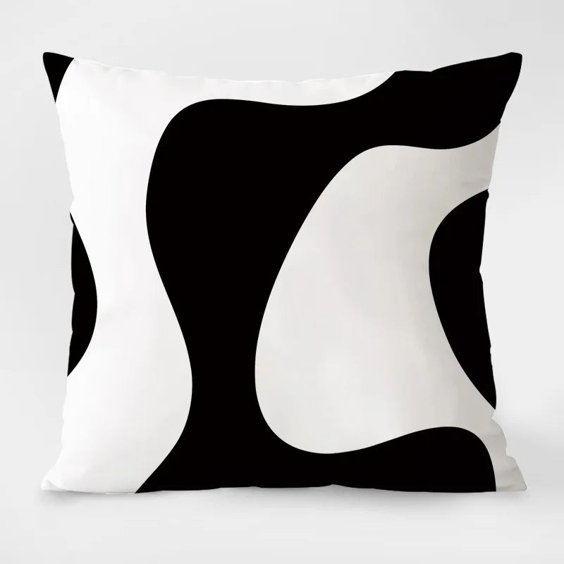 Housse de coussin blanc
