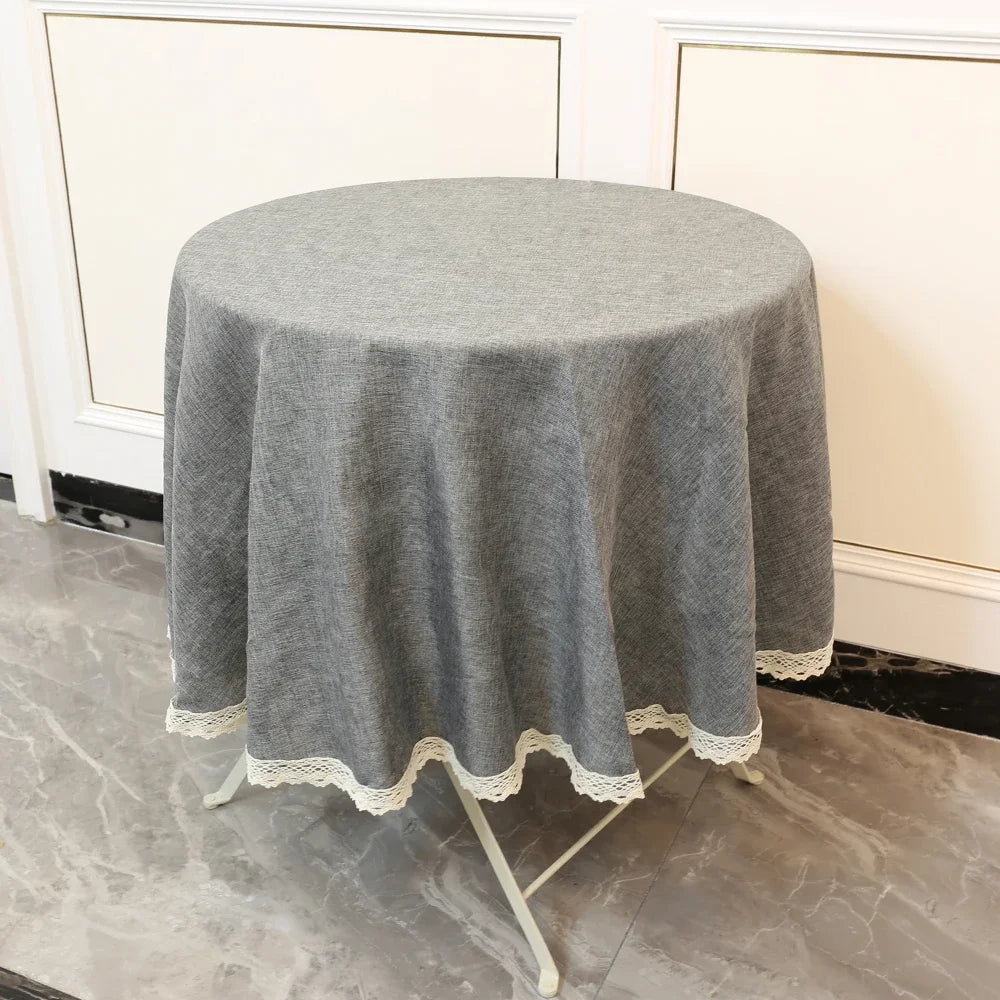 Nappe ronde tissu