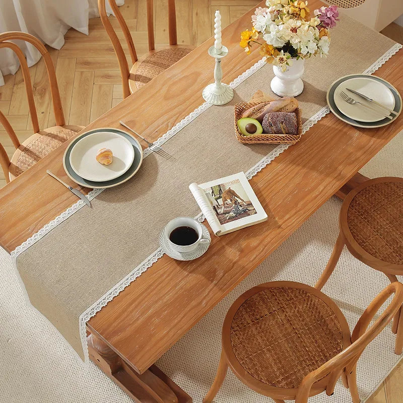 Chemin de table en lin