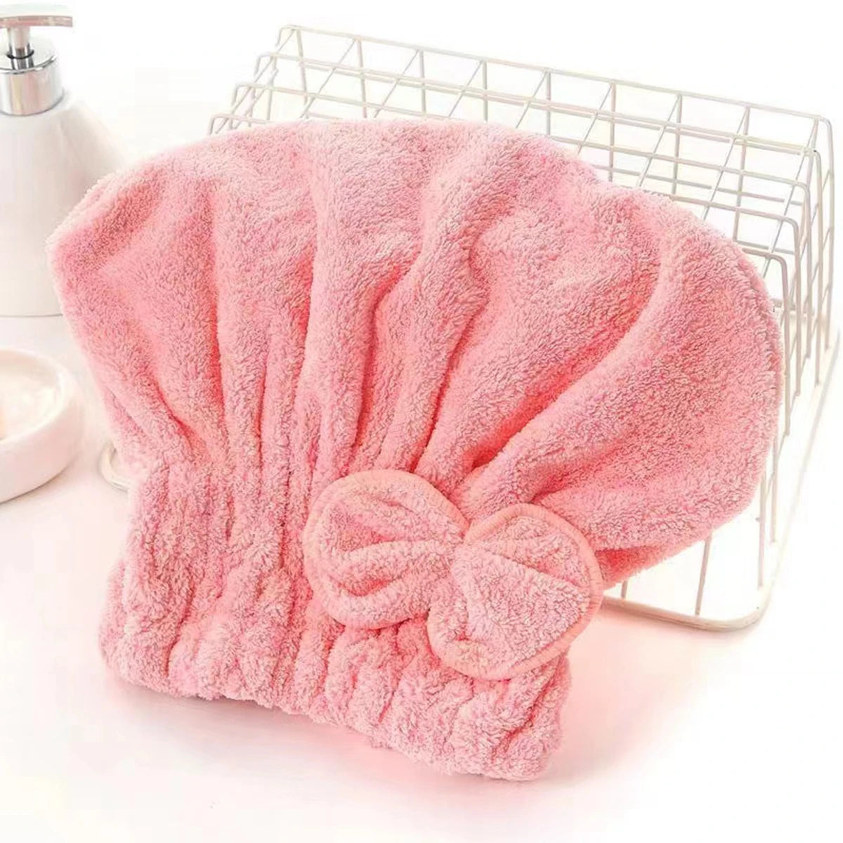 Serviette pour cheveux bouclés