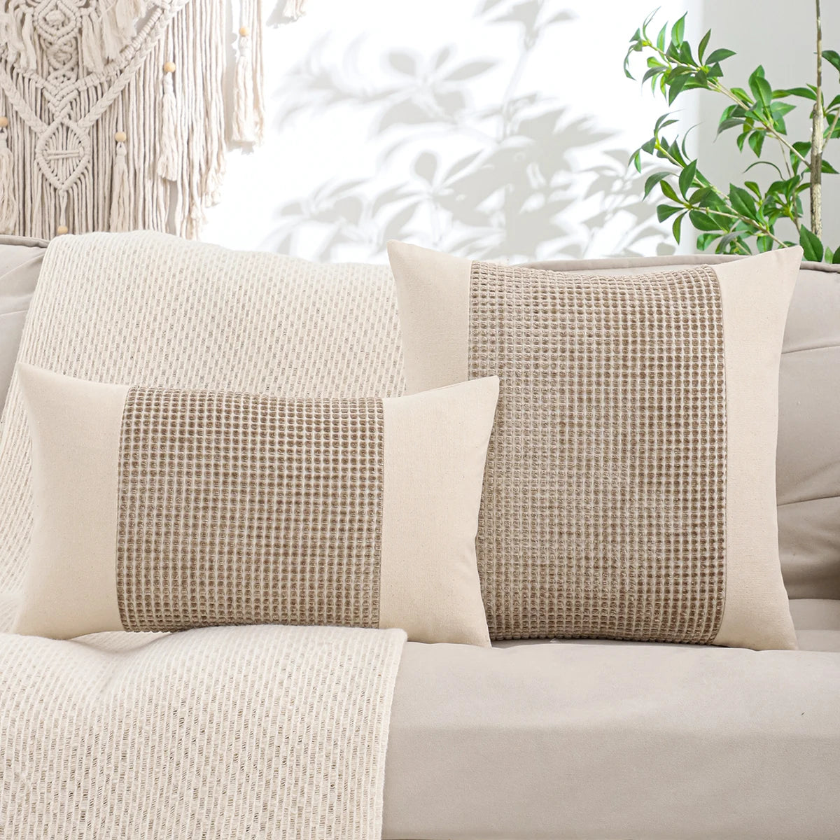 Housse de coussin satin