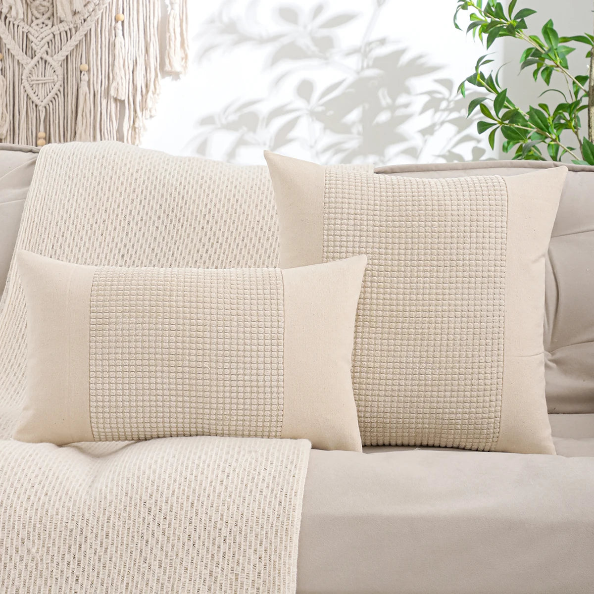 Housse de coussin satin