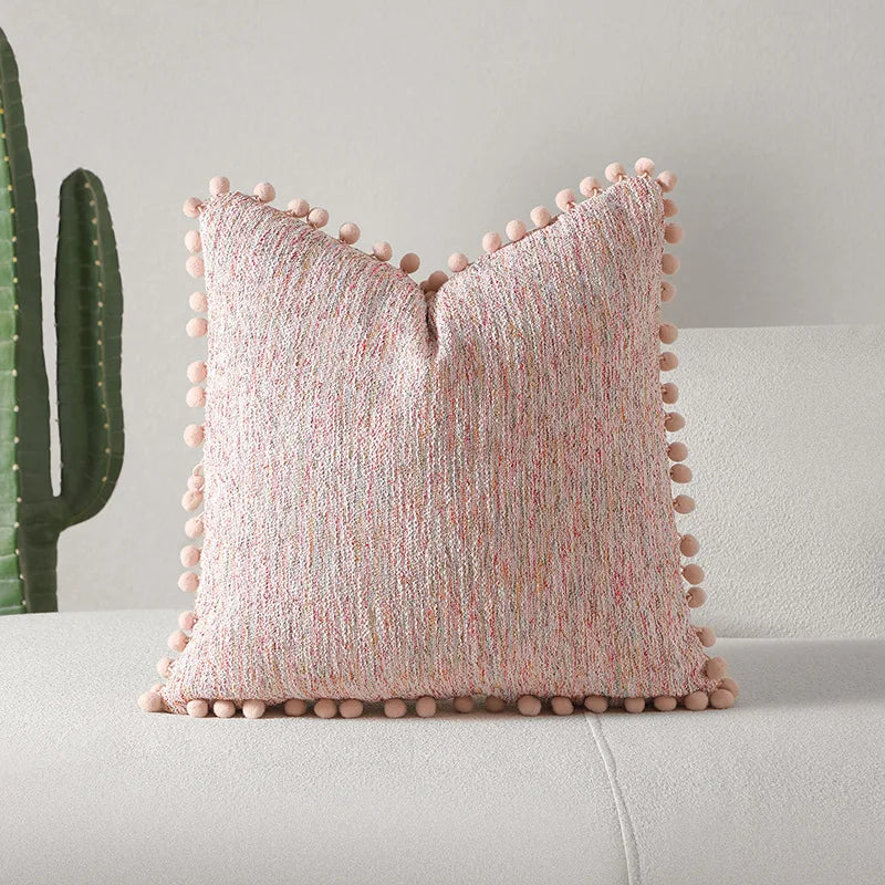 Housse de coussin crochet
