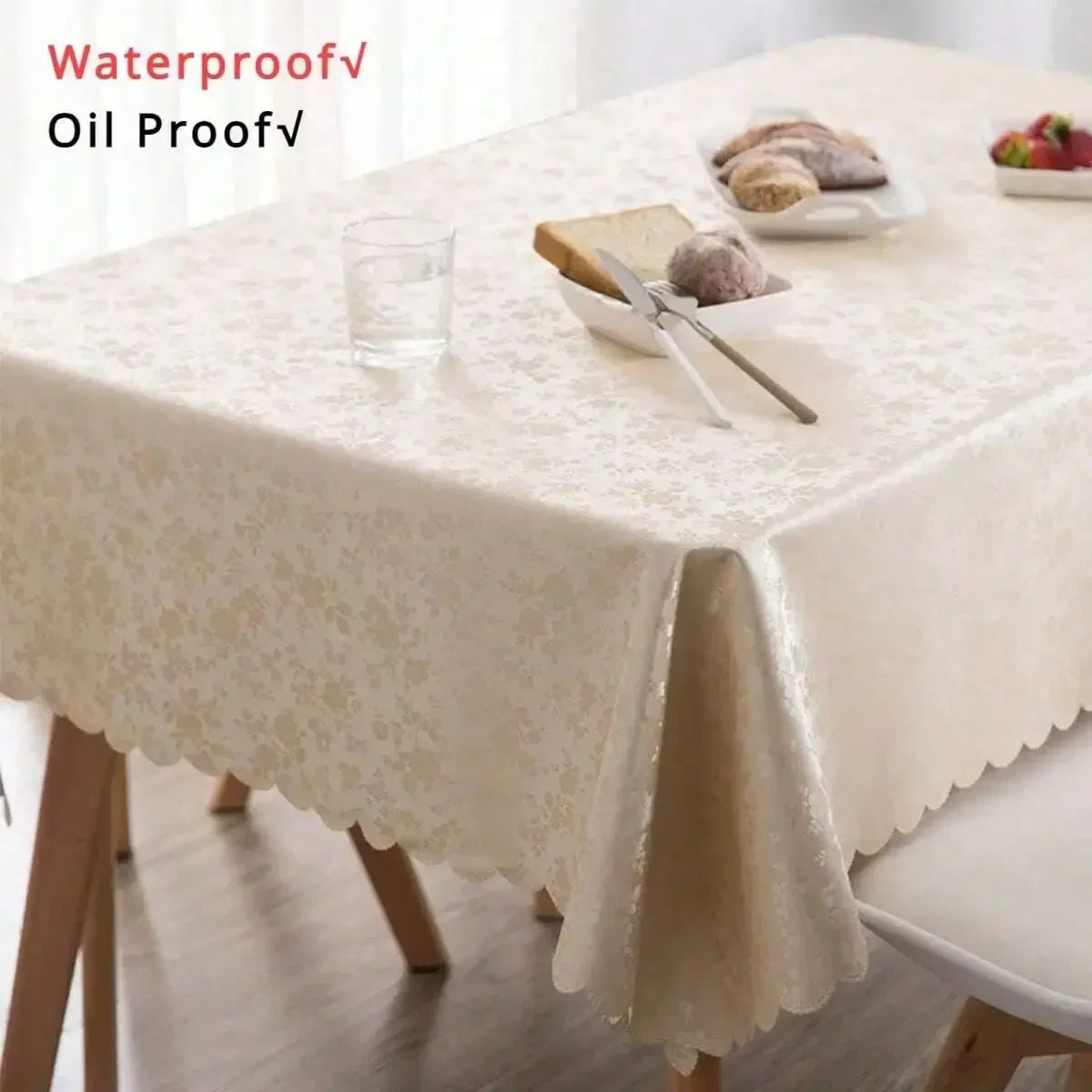 Nappe de table plastifiée