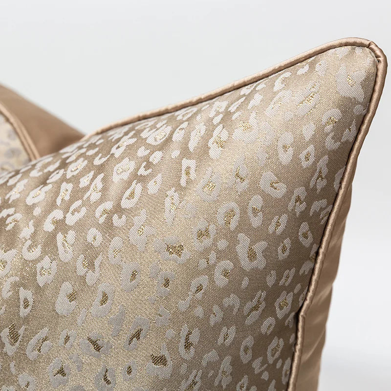 Housse de coussin leopard