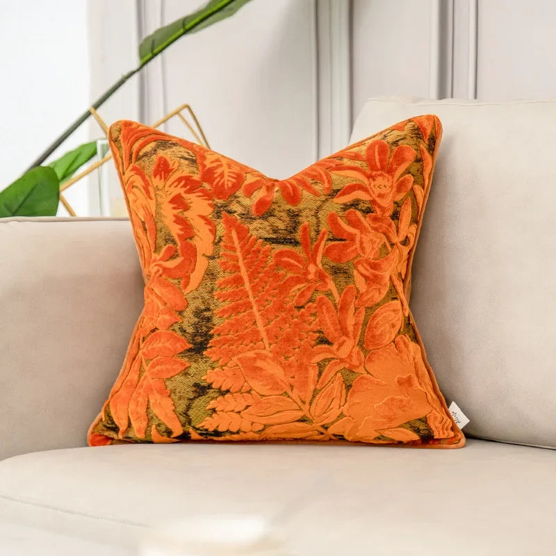 Housse de coussin velours