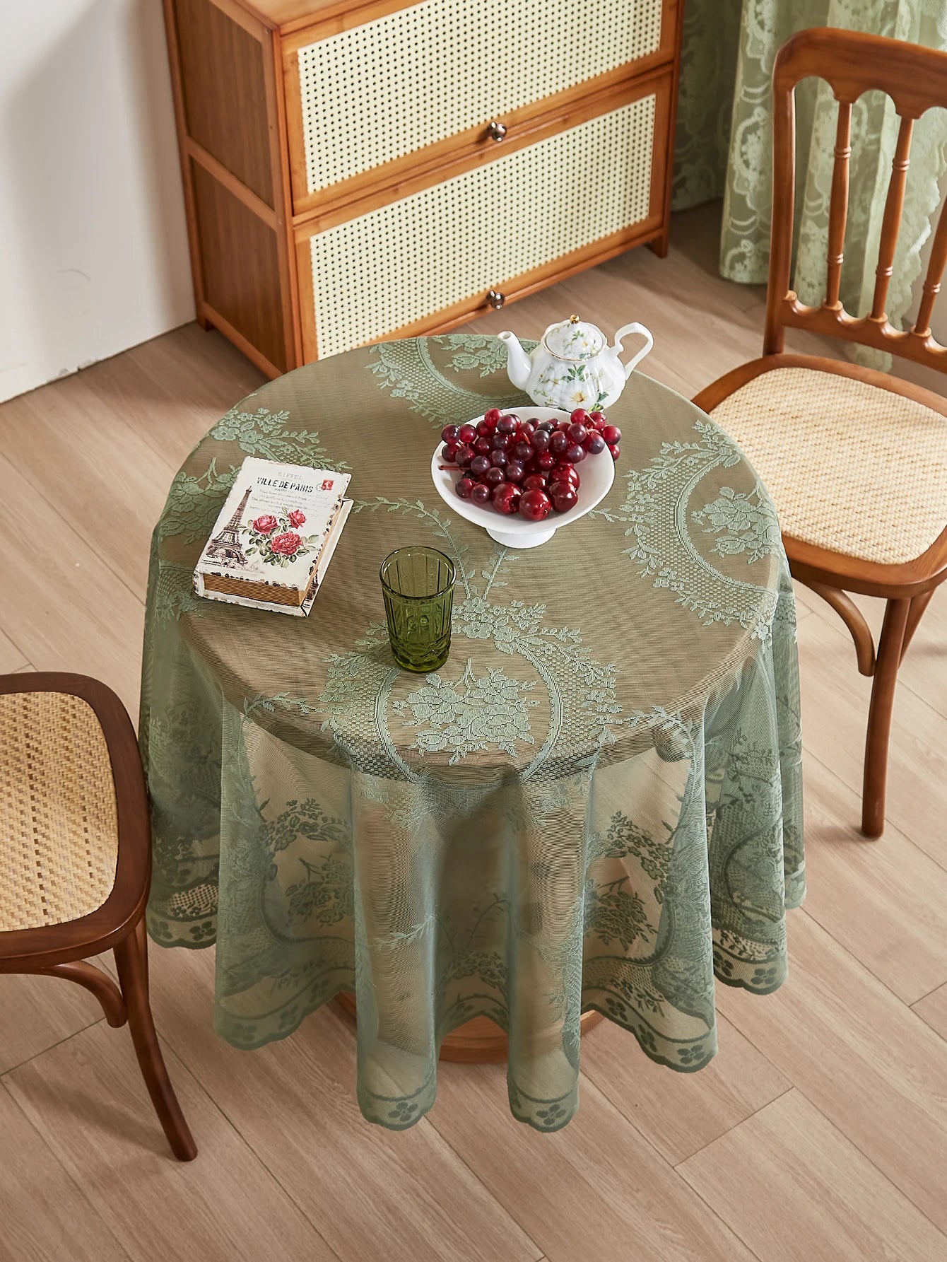 Nappe dentelle ronde
