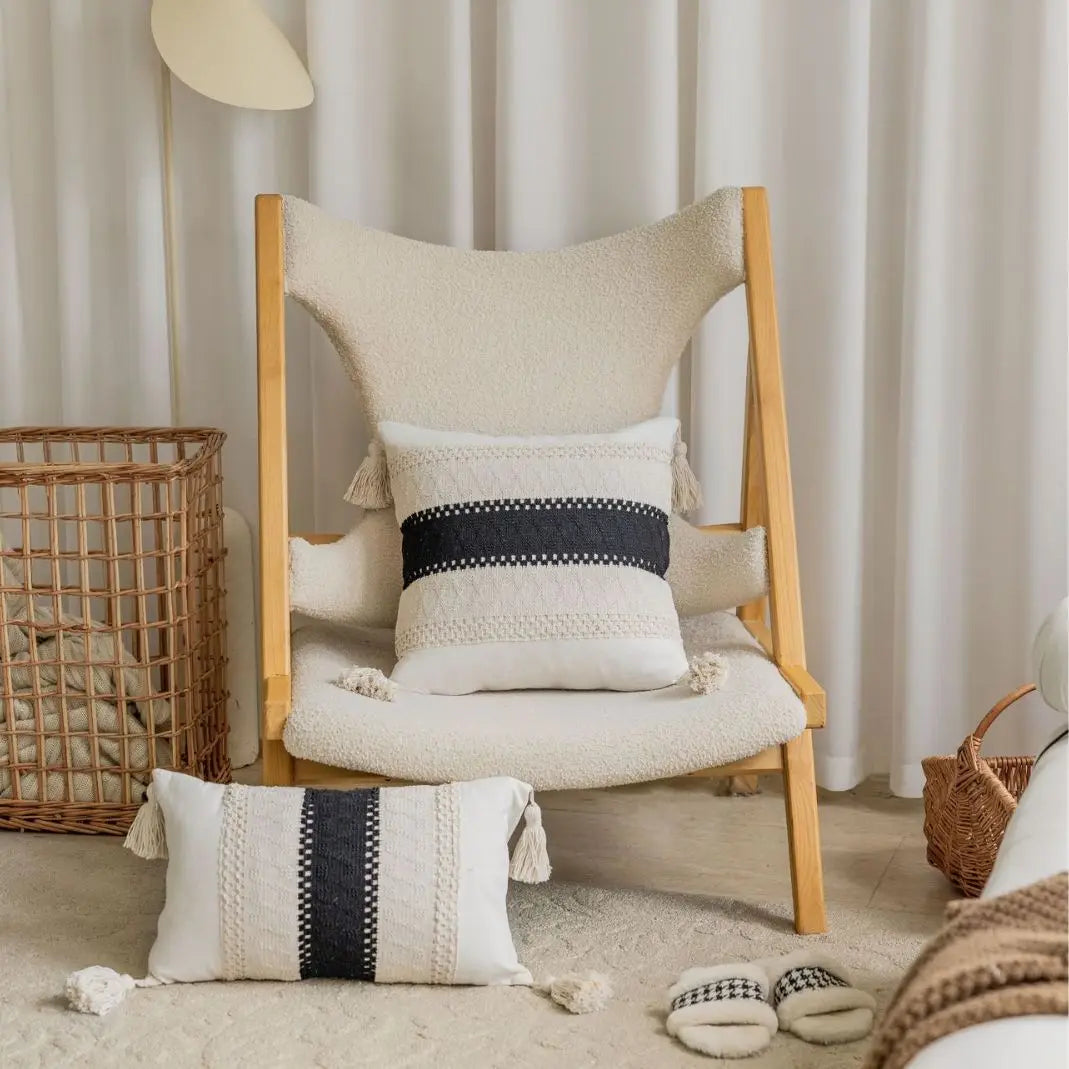 Housse de coussin canapé